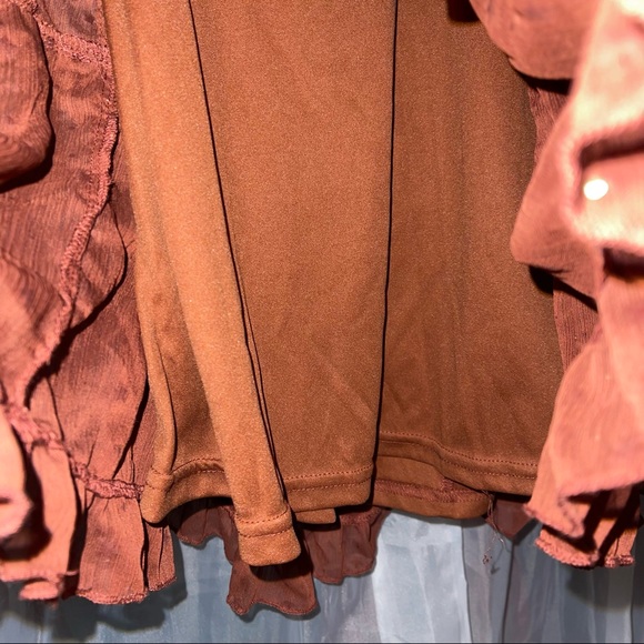 Wish Upon A Star Dress - Rust - Picture 7 of 13